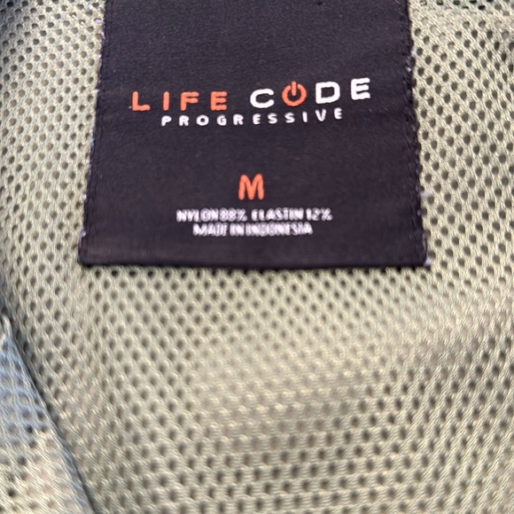 Progressive Life Code Olive Tactical Windbreaker Size Medium - Picture 10 of 12
